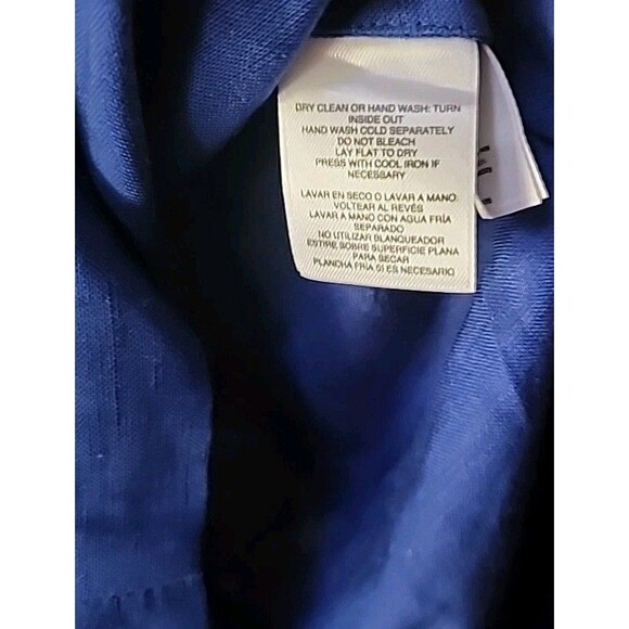 anne klein jacket Top MAGRITTE BLUE Large NWT New Excellent B7  $119 Retail - Picture 4 of 4